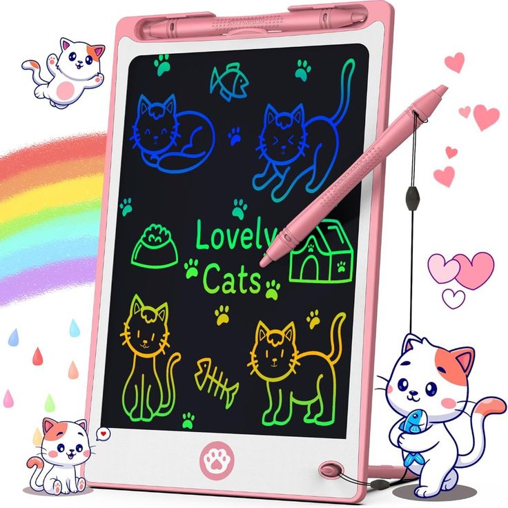 Hardbound Lcd Writing Pad 8.5 Inch Lcd Tablet